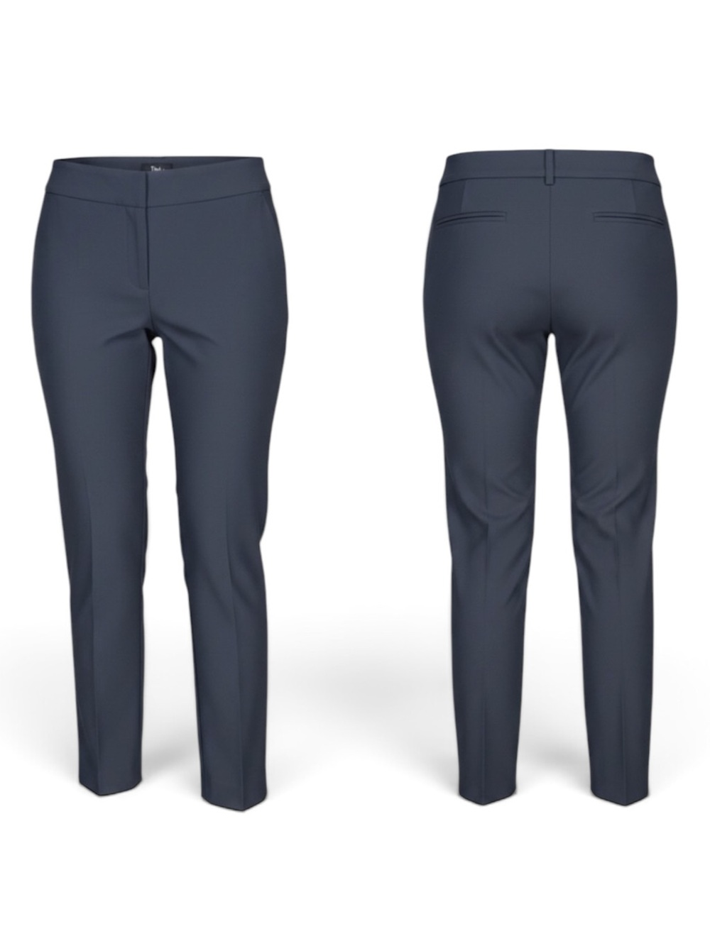 🆕 Tail - Straight-Leg Ponte Pants in Black